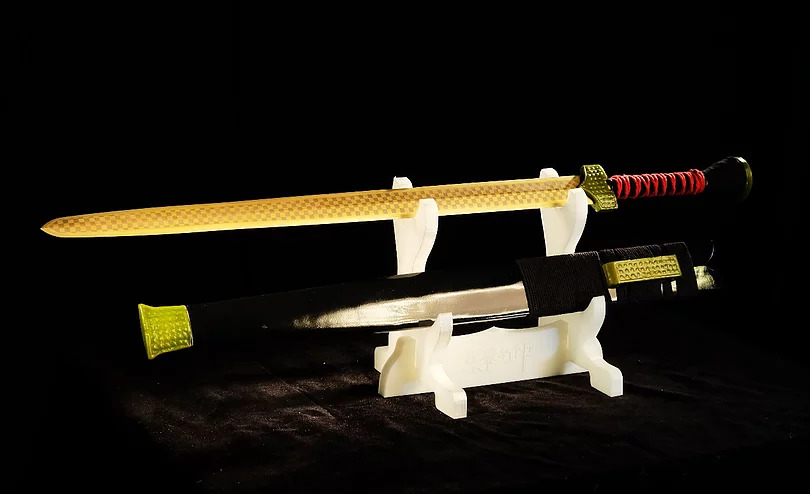 Re-produced Yushou Sword By Reverse Engineering With SHINING 3D Scanner And Printer