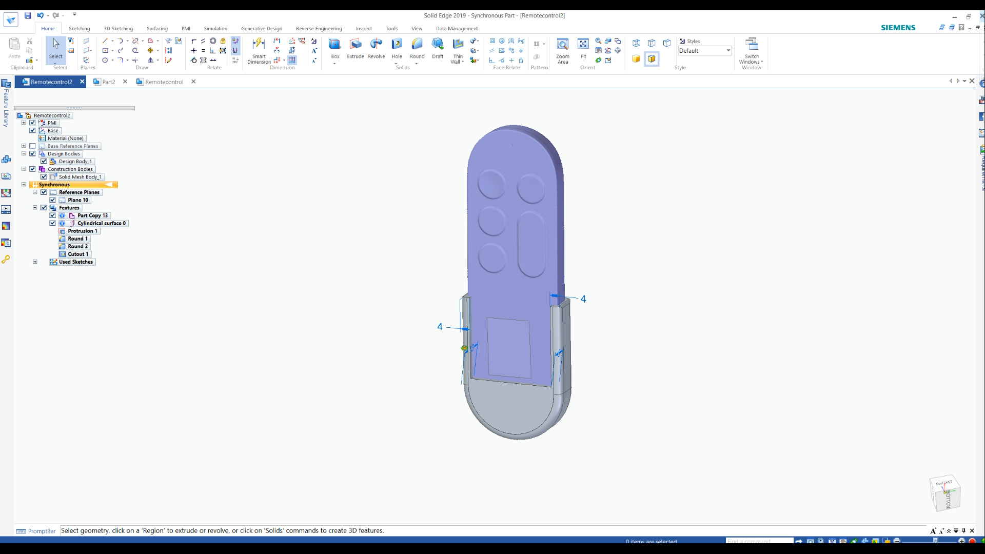 Solid Edge reverse engineering