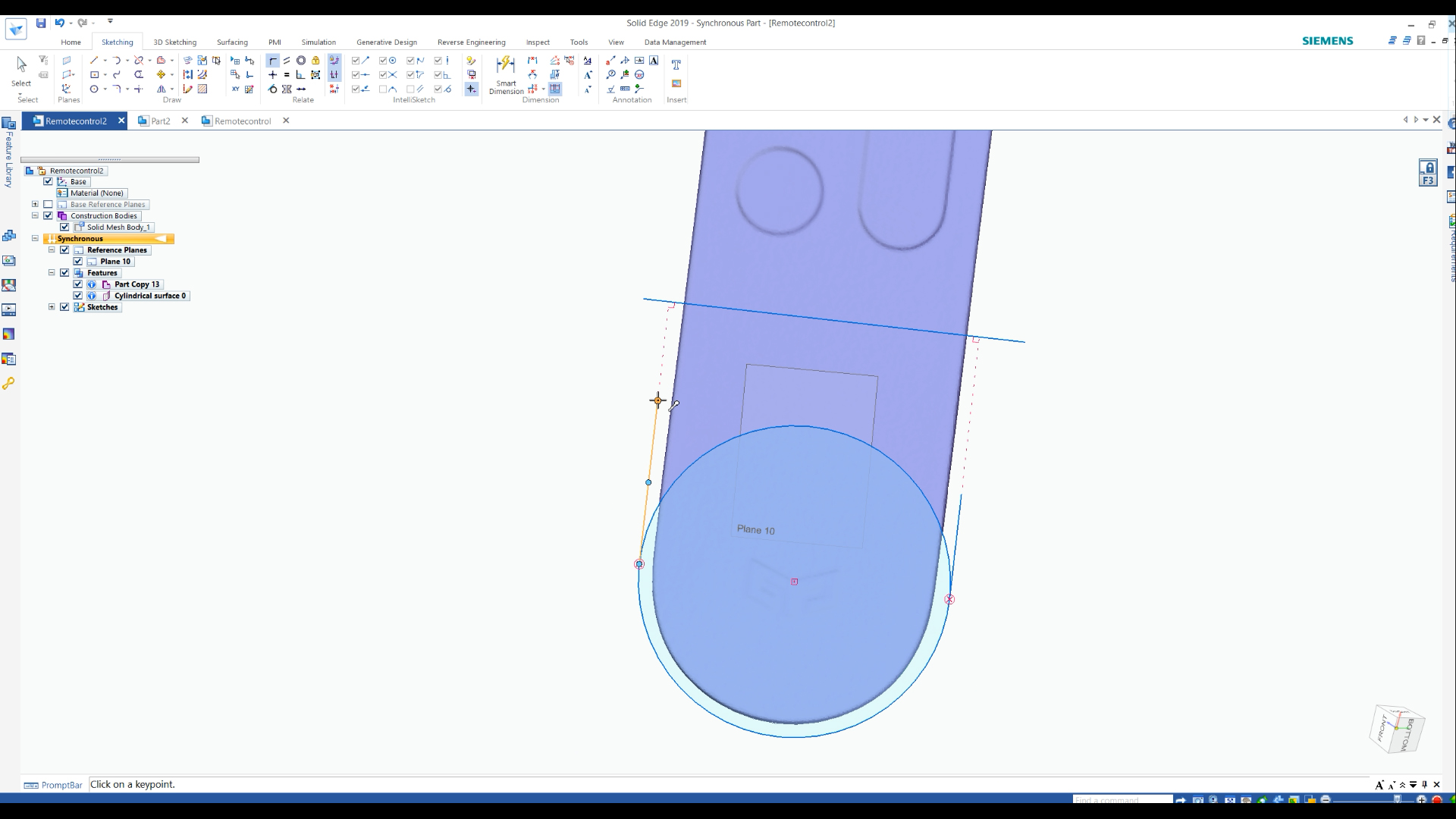 Solid Edge reverse engineering