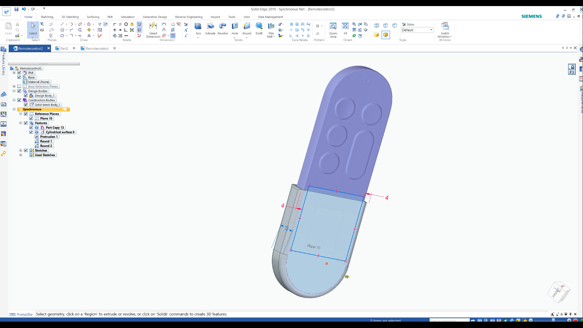 Solid Edge reverse engineering