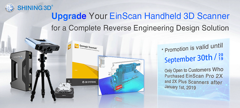 Scanner 3D Einscan Pro 2X V2