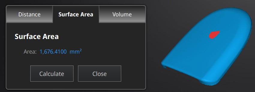 Measuring Function; Surface Area