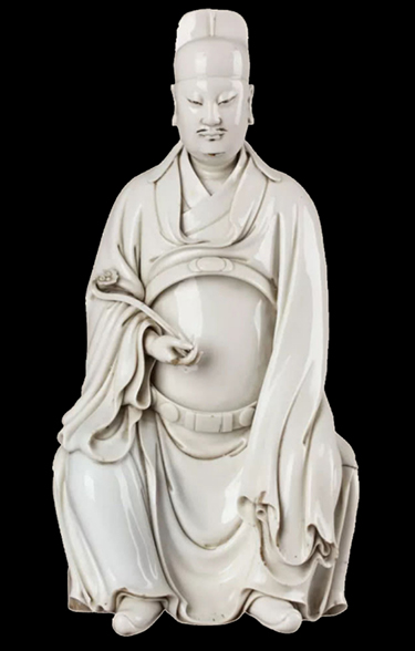 "Wenchang Lord" seated statue