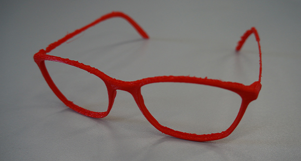 FDM printed glasses