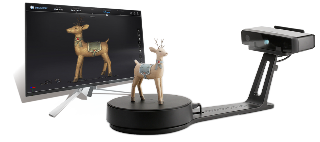 lærken Bærecirkel Pelagic EinScan-SE Powerful Desktop 3D Scanner | EinScan