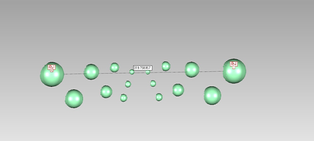 Test result of Laser Scan Test NO.3 Ball Set 9.