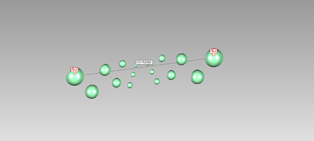 Test result of Laser Scan Test NO.1 Ball Set 9.