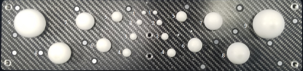 Calibrated nominal dimensions: