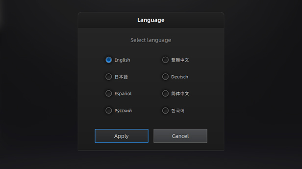 different languages