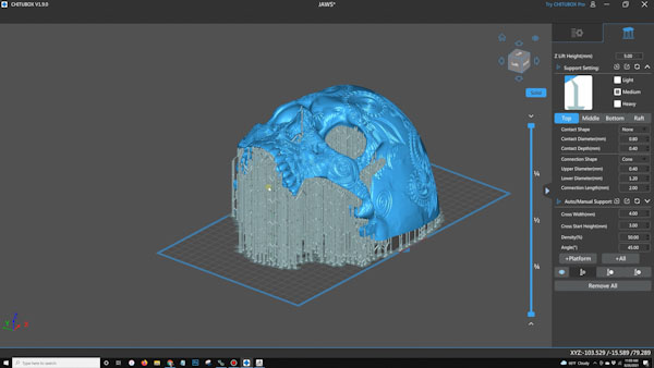 Preparando los datos para la impresión 3D
