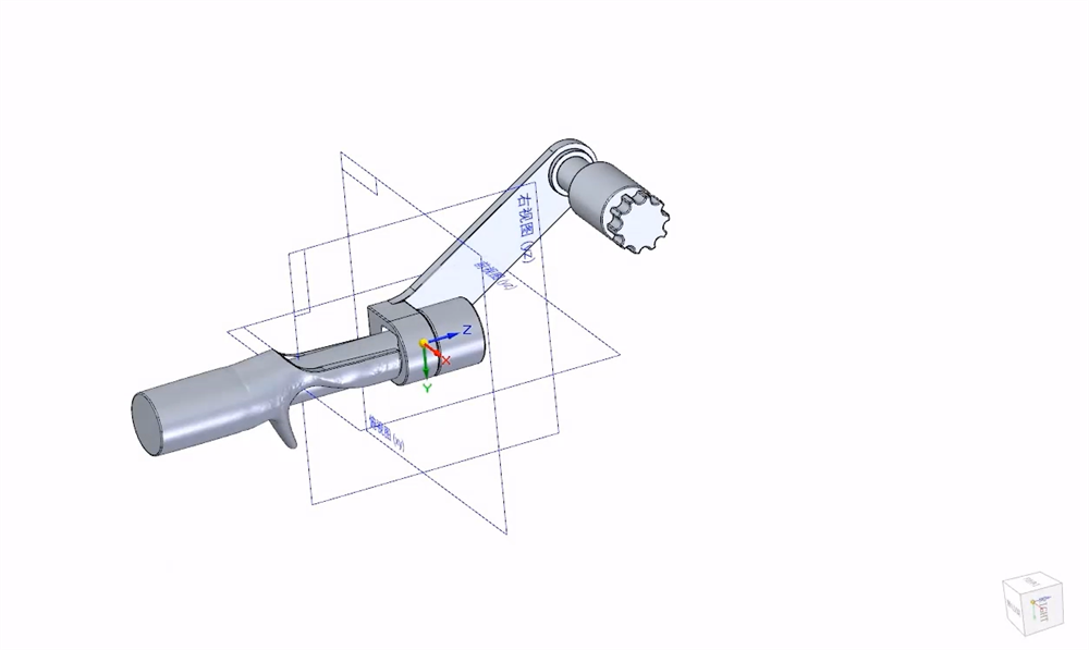 Modele 3D du porte moulinet customisé