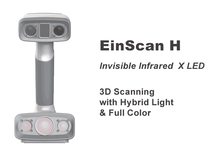 EinScan H GIF apercu scanner 3D portable SHINING 3D