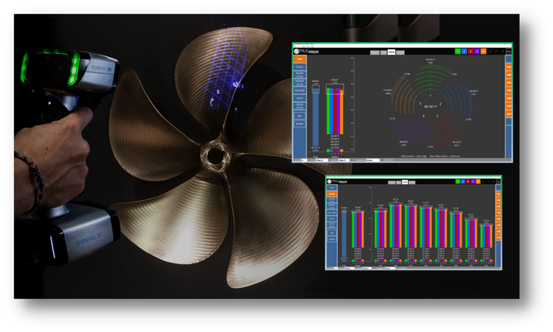 SHINING 3D and TrueProp Software offers a Virtual Inspection Bundle that includes the TrueProp inspection software and the SHINING 3D EinScan HX.